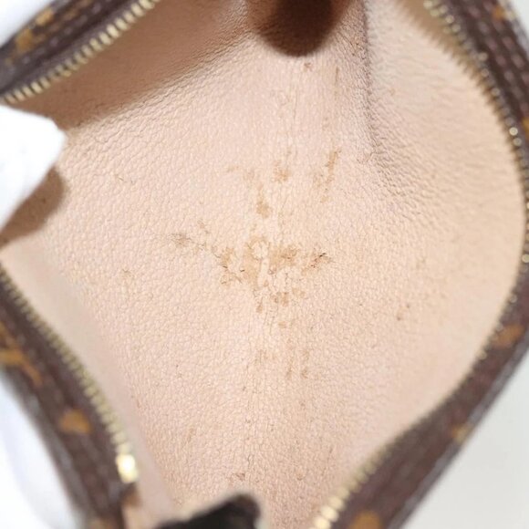 LOUIS VUITTON Monogram Bucket PM Accessory Pouch LV Auth 137669 - Picture 10 of 16